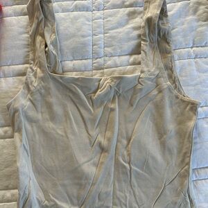 Elegant Beige Women's Bodysuit